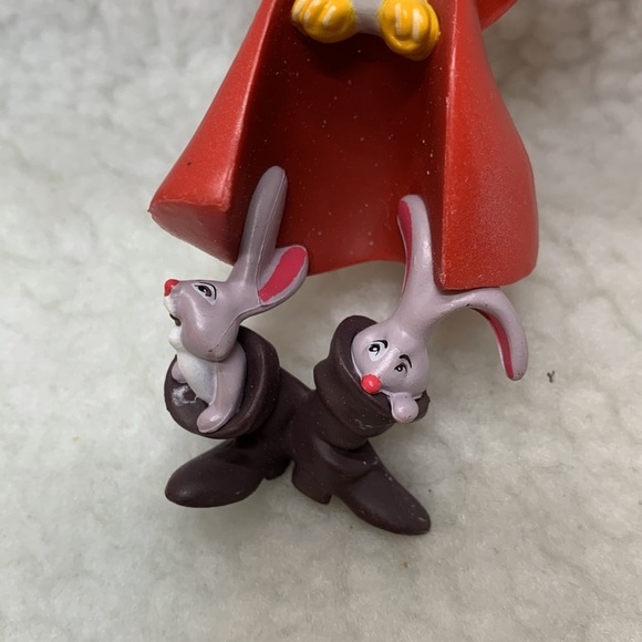 Disney Sleeping Beauty Aurora glitter collection 2 figures animal friends - Picture 9 of 10